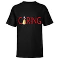 thumbnail image 1 of Disney Princess Snow White Caring - Short Sleeve T-Shirt for Kids - Customized-Black, 1 of 5