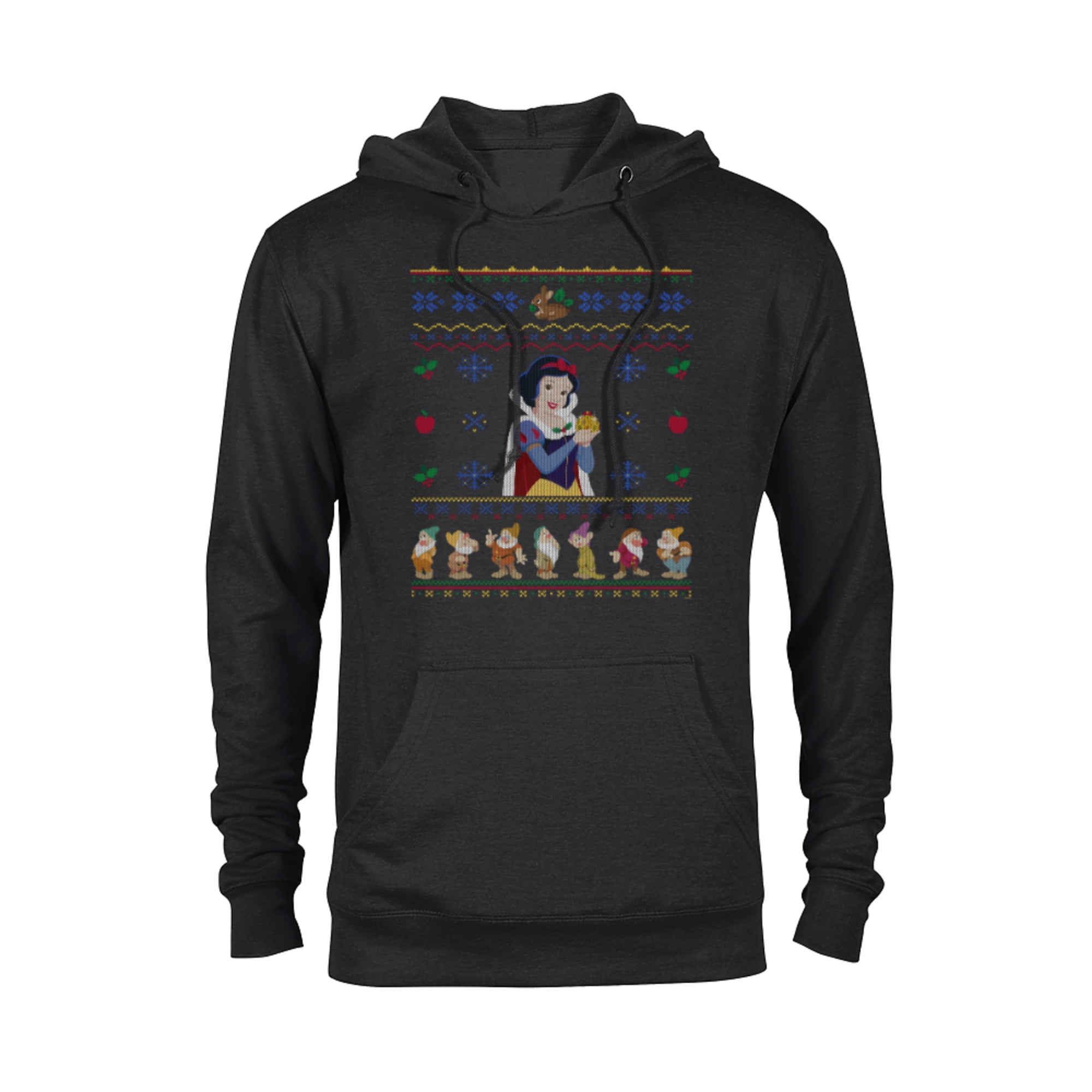 Disney Princess Snow White Christmas Sweater Pullover Hoodie for