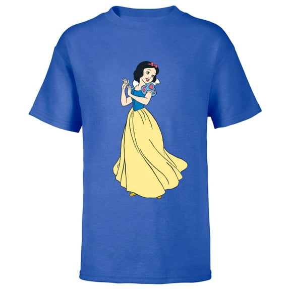 Disney Princess Snow White Classic T-Shirt - Short Sleeve T-Shirt for Kids - Customized-Royal