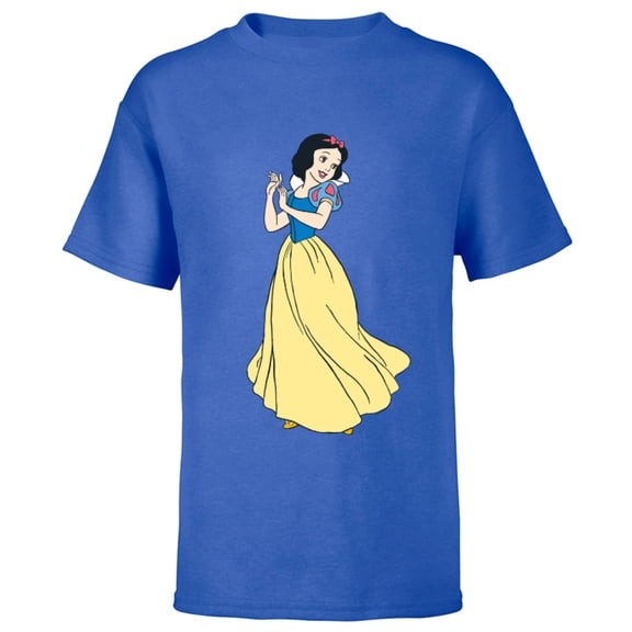 Disney Princess Snow White Classic T-Shirt - Short Sleeve T-Shirt for Kids - Customized-Royal