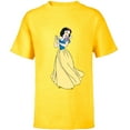 thumbnail image 1 of Disney Princess Snow White Classic T-Shirt - Short Sleeve T-Shirt for Kids - Customized-Yellow, 1 of 5