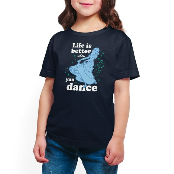 Disney Princess - Snow White Dance - Toddler And Youth Short Sleeve Graphic T-Shirt