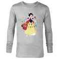 thumbnail image 1 of Disney Princess Snow White Happy Birthday - Long Sleeve T-Shirt for Men - Customized-Athletic Heather, 1 of 5