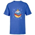 thumbnail image 1 of Disney Princess Snow White Holiday Christmas Ornament - Short Sleeve T-Shirt for Kids - Customized-Royal, 1 of 5