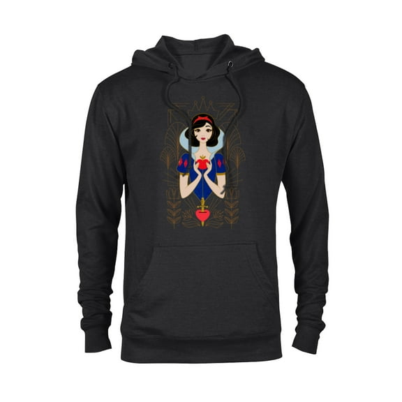 Disney Princess Snow White Modern Art Deco Style - Pullover Hoodie for Adults - Customized-Black