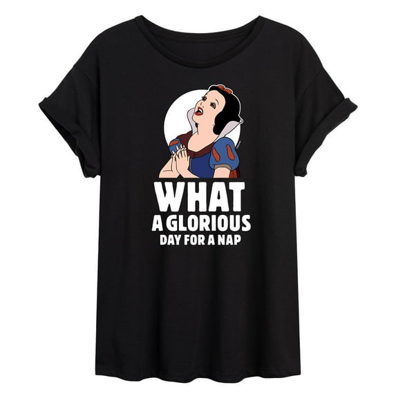 Disney Princess - Snow White Nap - Women's Oversized T-Shirt