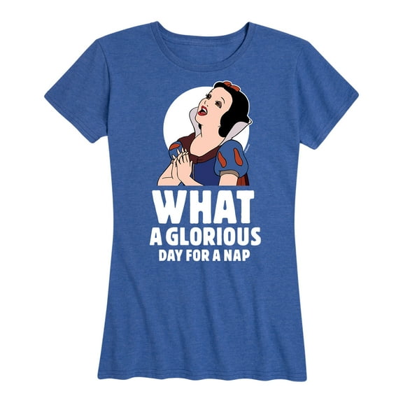 Disney Princess - Snow White Nap - Women's Short Sleeve Graphic T-Shirt