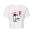 thumbnail image 1 of Disney Princess - Snow White Pop  - Juniors Cropped Cotton Blend T-Shirt, 1 of 5