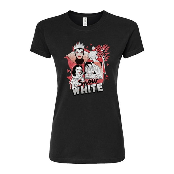 Disney Princess - Snow White Pop  - Juniors Fitted Graphic T-Shirt