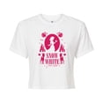 thumbnail image 1 of Disney Princess - Snow White Silhouette- Junior's Cropped T-Shirt, 1 of 4