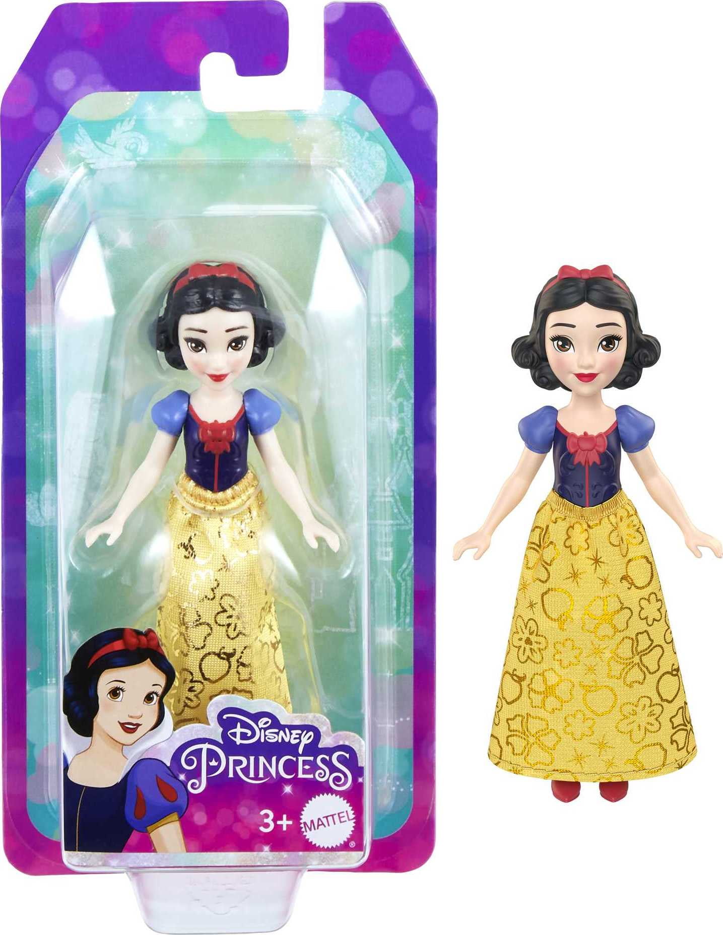 Disney Princess Snow White Small Doll, Collectible Disney Toy Inspired by the Movie Snow White