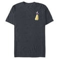 thumbnail image 1 of Disney Princess Snow White Small Pose - Short Sleeve Blended T-Shirt for Adults - Customized-Navy Heather, 1 of 5