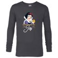 thumbnail image 1 of Disney Princess Snow White Surrounded by Joy Holiday Standard - Long Sleeve T-Shirt for Men – Customized-Charcoal Heather, 1 of 5