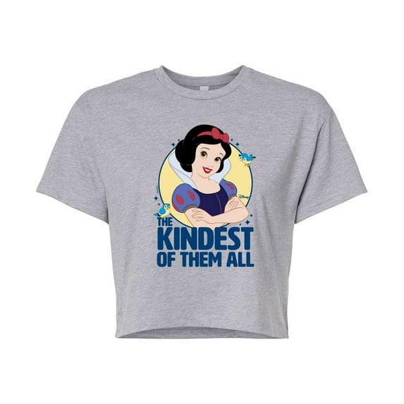 Disney Princess - Snow White The Kindest Of Them All - Junior's Cropped T-Shirt