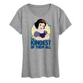 thumbnail image 1 of Disney Princess - Snow White The Kindest Of Them All - Women's Short Sleeve Graphic T-Shirt, 1 of 5