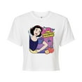 thumbnail image 1 of Disney Princess - Snow White The Sweetest Around - Junior's Cropped T-Shirt, 1 of 4