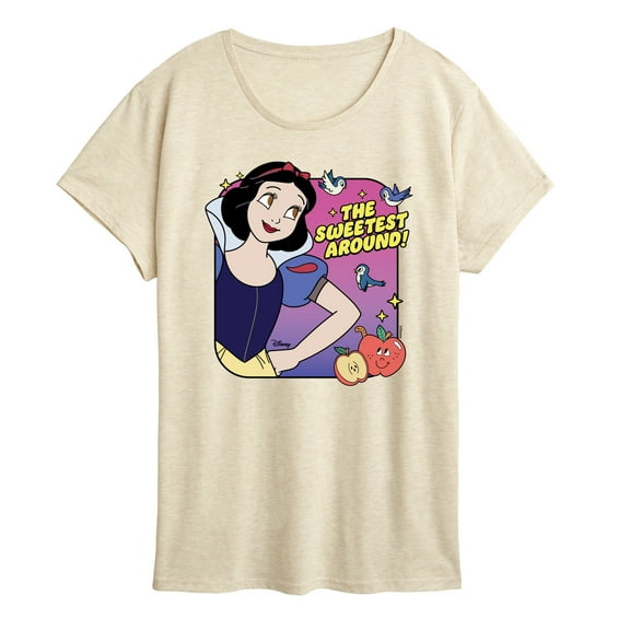 Disney Princess - Snow White The Sweetest Around - Women's Short Sleeve Graphic T-Shirt