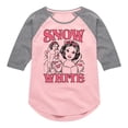 thumbnail image 1 of Disney Princess - Snow White - Toddler & Youth Girls Raglan Graphic T-Shirt, 1 of 5