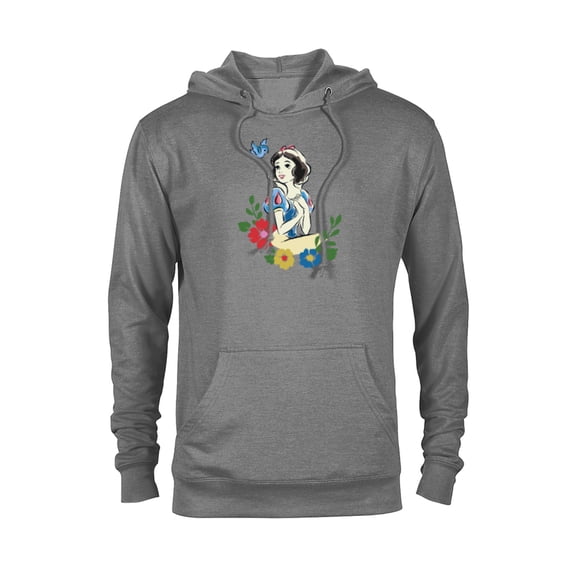 Disney Princess Snow White Watercolor I'm Wishing - Pullover Hoodie for Adults - Customized-Athletic Heather