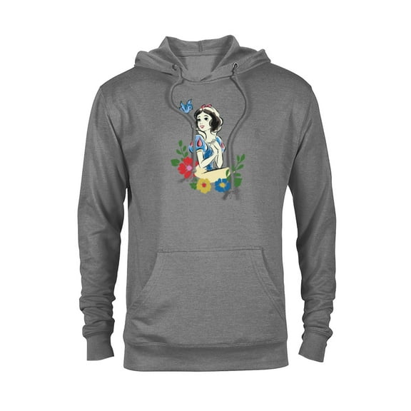 Disney Princess Snow White Watercolor I'm Wishing - Pullover Hoodie for Adults - Customized-Athletic Heather