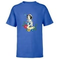 thumbnail image 1 of Disney Princess Snow White Watercolor I'm Wishing - Short Sleeve T-Shirt for Kids - Customized-Royal, 1 of 5
