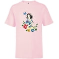 thumbnail image 1 of Disney Princess Snow White Watercolor I'm Wishing - Short Sleeve T-Shirt for Kids - Customized-Soft Pink, 1 of 5