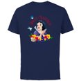 thumbnail image 1 of Disney Princess Snow White and Animal Friends Sweet-Natured - Short Sleeve Cotton T-Shirt for Adults - Customized-Navy, 1 of 5