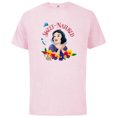 thumbnail image 1 of Disney Princess Snow White and Animal Friends Sweet-Natured - Short Sleeve Cotton T-Shirt for Adults - Customized-Soft Pink, 1 of 5