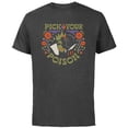 thumbnail image 1 of Disney Princess Snow White and Evil Queen Pick Your Poison - Short Sleeve Cotton T-Shirt for Adults - Customized-Charcoal, 1 of 5