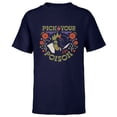 thumbnail image 1 of Disney Princess Snow White and Evil Queen Pick Your Poison - Short Sleeve T-Shirt for Kids - Customized-Navy, 1 of 5