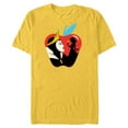 thumbnail image 1 of Disney Princess Snow White and the Evil Queen - Short Sleeve Blended T-Shirt for Adults - Customized-Yellow, 1 of 5