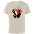 thumbnail image 1 of Disney Princess Snow White and the Evil Queen - Short Sleeve Cotton T-Shirt for Adults - Customized-Natural, 1 of 5