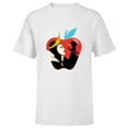 thumbnail image 1 of Disney Princess Snow White and the Evil Queen - Short Sleeve T-Shirt for Kids - Customized-White, 1 of 5