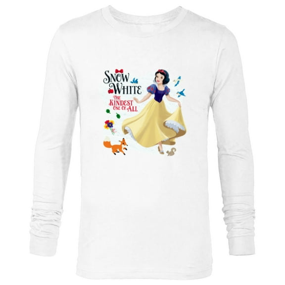 Disney Princess Snow White the Kindest One of All - Long Sleeve T-Shirt for Men - Customized-White