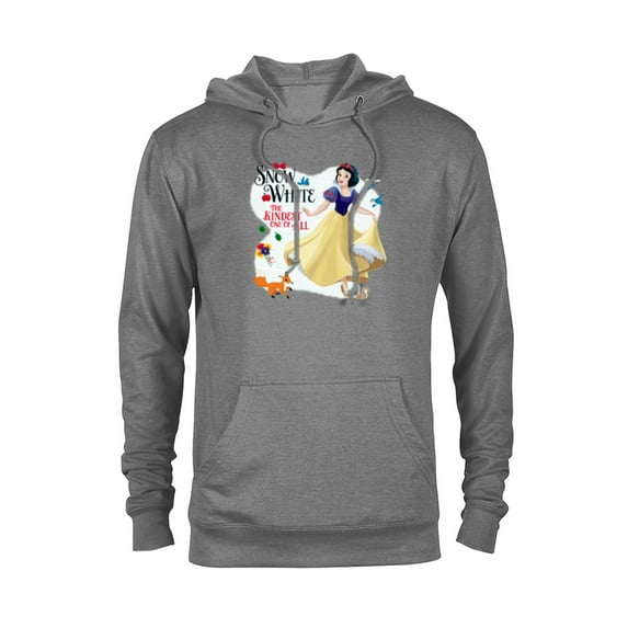 Disney Princess Snow White the Kindest One of All - Pullover Hoodie for Adults - Customized-Athletic Heather