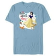thumbnail image 1 of Disney Princess Snow White the Kindest One of All - Short Sleeve Blended T-Shirt for Adults - Customized-Ocean Blue, 1 of 5