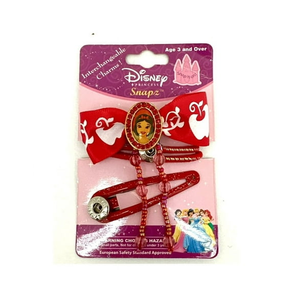 Disney Princess Snowhite Snapz Hair Accessories Eleastic / Clip / Pin