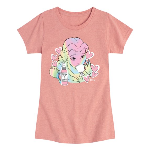 Disney Princess - So It's Time To Be Beautiful - Toddler & Youth Girls Short Sleeve Graphic T-Shirt