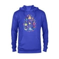 thumbnail image 1 of Disney Princess Spring Flower Filled Easter Egg - Pullover Hoodie for Adults - Customized-Royal, 1 of 5
