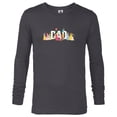 thumbnail image 1 of Disney Princess Squad Dad Family Trip Vacation Reunion - Long Sleeve T-Shirt for Men - Customized-Charcoal Heather, 1 of 5