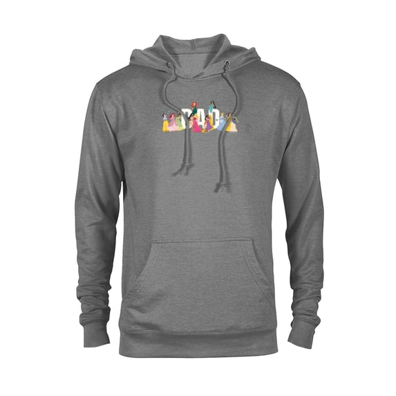 Disney Princess Squad Dad Family Trip Vacation Reunion - Pullover Hoodie for Adults - Customized-Athletic Heather