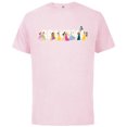thumbnail image 1 of Disney Princess Squad Grandma Family Trip Vacation Reunion - Short Sleeve Cotton T-Shirt for Adults - Customized-Soft Pink, 1 of 5