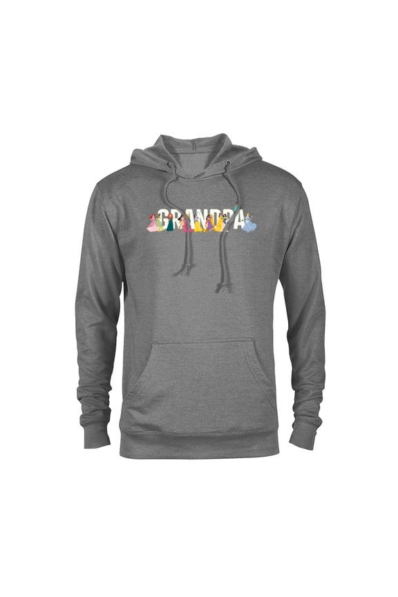 Princess Squad Grandpa Family Trip Vacation Reunion - Pullover Hoodie for Adults - Customized-Athletic Heather
