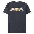 thumbnail image 1 of Disney Princess Squad Grandpa Family Trip Vacation Reunion - Short Sleeve Blended T-Shirt for Adults - Customized-Navy Heather, 1 of 5