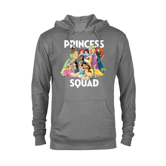 Disney Princess Squad Group T-Shirt - Pullover Hoodie for Adults - Customized-Graphite Heather
