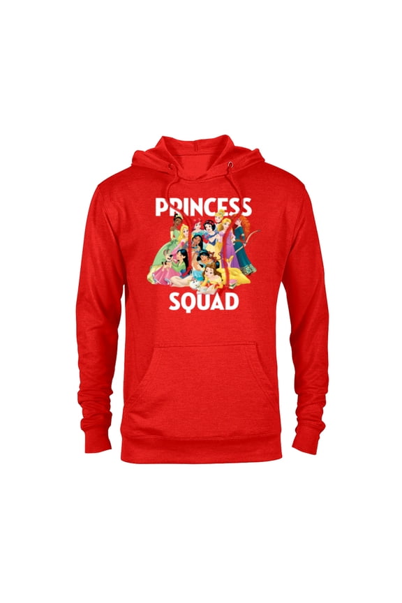 Princess Squad Group T-Shirt - Pullover Hoodie for Adults - Customized-Red Heather