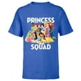 thumbnail image 1 of Disney Princess Squad Group T-Shirt - Short Sleeve T-Shirt for Kids - Customized-Royal, 1 of 5