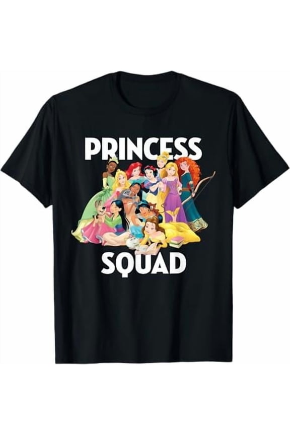 Disney Princess Squad Group T-Shirt