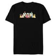 thumbnail image 1 of Disney Princess Squad Mom Family Trip Vacation Reunion - Short Sleeve Blended T-Shirt for Adults - Customized-Black, 1 of 5