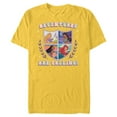 thumbnail image 1 of Disney Princess Squad Shield Crest Adventures are Calling - Short Sleeve Blended T-Shirt for Adults - Customized-Yellow, 1 of 5
